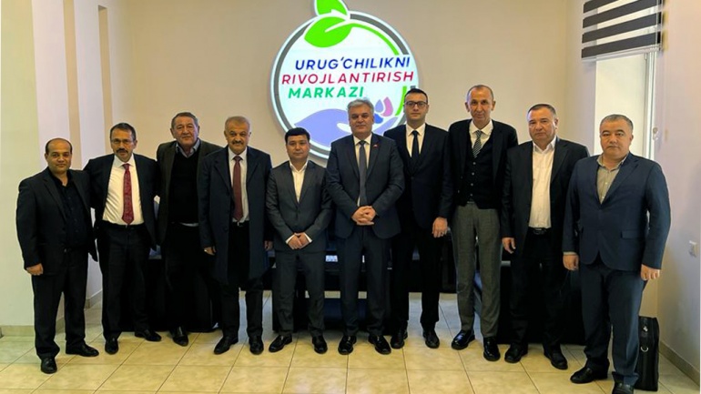 ECOSA ve TSÜAB Başkanı Yıldıray Gençer, Tarım ve Orman Bakanı Dr. Bekir Pakdemirli’nin Özbekistan Programına Katıldı.
